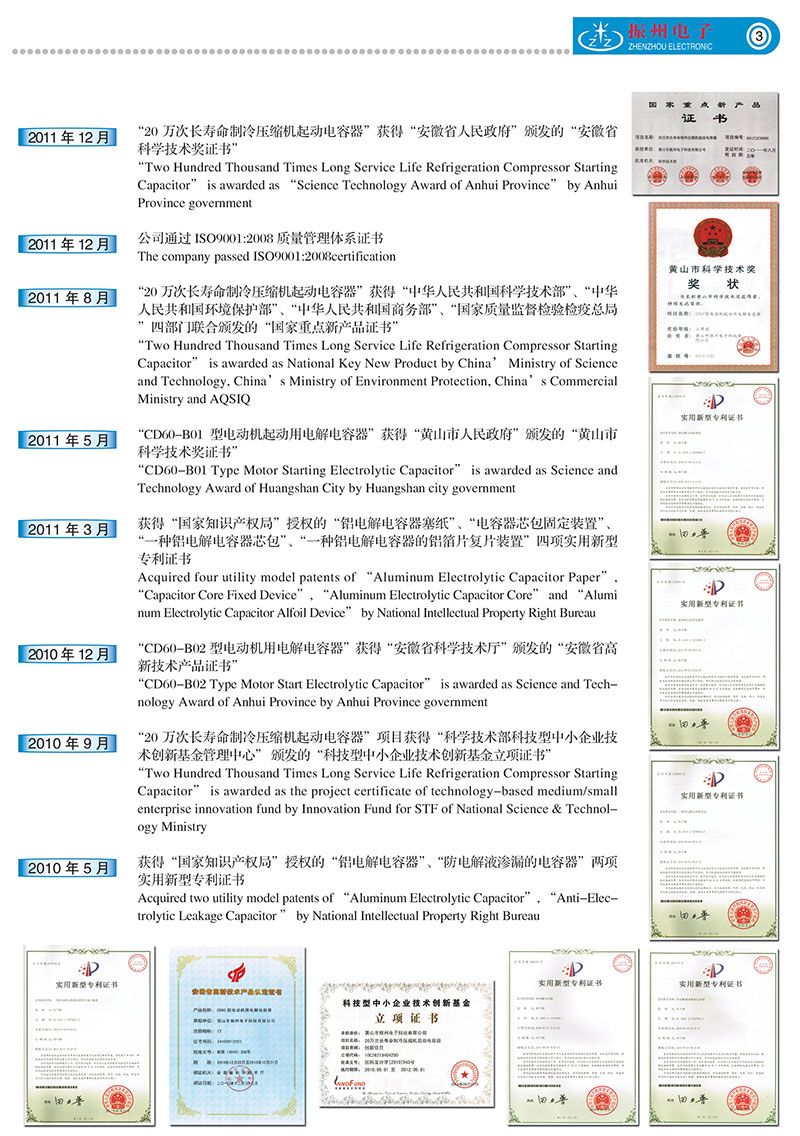 公司資質(zhì)、榮譽